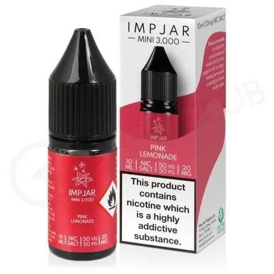 Pink Lemonade Nic Salt E-Liquid by Imp Jar