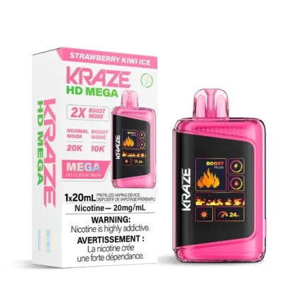 Kraze HD Mega – Strawberry Kiwi Ice