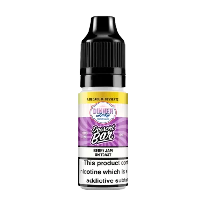 Berry Jam on Toast Nic Salt by Dinner Lady Dessert Bar Range - Vapeshop Co