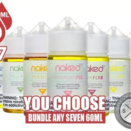 Naked 100 Bundle 6x60ml (360ml)