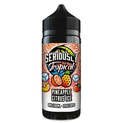 Seriously Tropical Pineapple Citrus Ice 100ml Short Fill E Liquid - Vapourdays Co