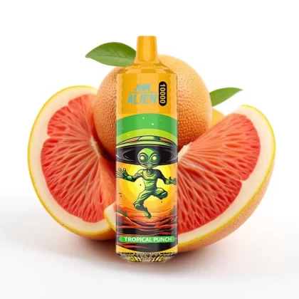 JNR Alien 10000 Puffs Ponche Tropical 850mAh 20ml Tipo-C RGB - Fumotvapemexico