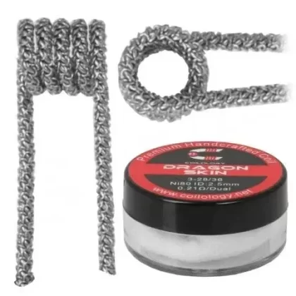 Coilology Dragon Skin Handmade Coils 2pcs
