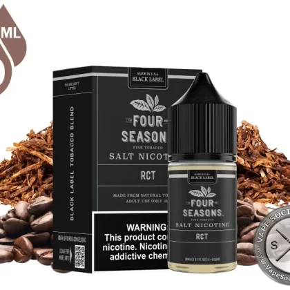 Roasted Coffee Tobacco (RCT) Black Label Four Seasons Salt 30ml