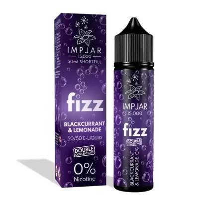 Imp Jar Fizz Blackcurrant & Lemonade E-Liquid Shortfill - Vapestreams Co