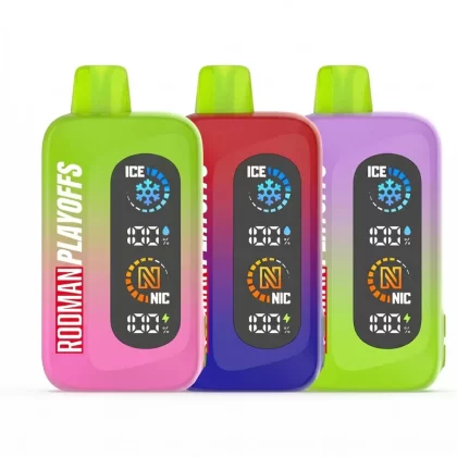 RODMAN Playoffs 50K Disposable (5%, 50000 Puffs) - Blue Razz Cotton, Blue Razz Cotton*