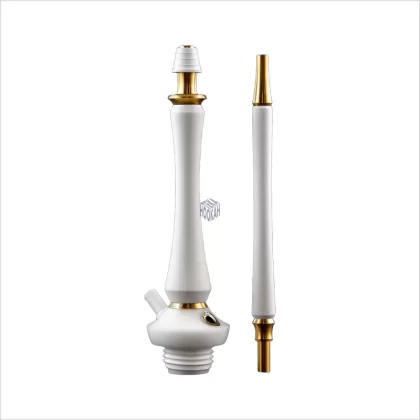 Shisha Union Hookah Sleek PVD White - Uszczelka; Talerzyk, Ustnik