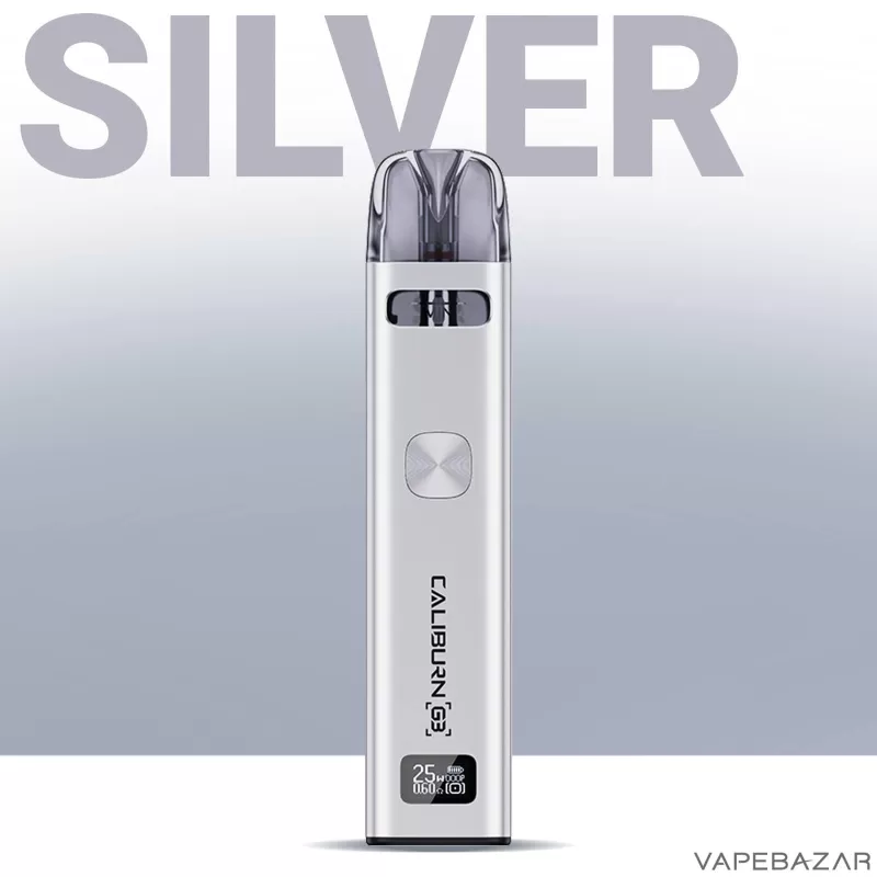 UWELL Caliburn G3 Podsystem – Silver - Image 2