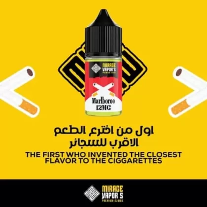 MIRAGE MARLBOROO MTL VAPE ELIQUID - Vape Product, Vape Product; Vape Product