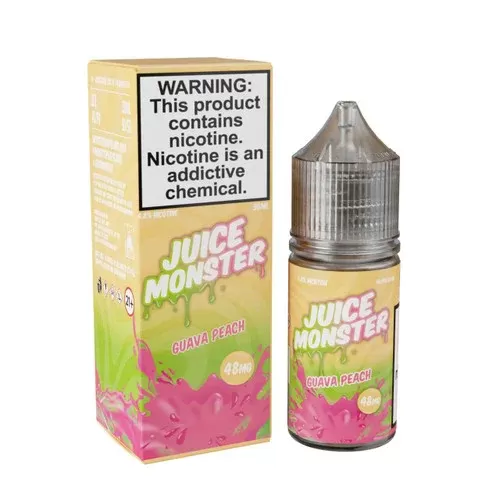 Juice Monster Guava Peach Salt 30ml E-Juice - Eliquidsupply
