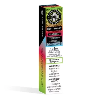 ENVI BOOST 1500 – KIWI POMEGRANATE BERRY ICED