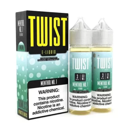 Twist E-Liquid | Menthol No. 1 - Nicotine#6mg>3mg>0mg (07ACAA)