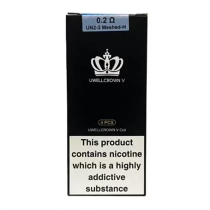Uwell Crown 5 Replacement Coils (4 Pack) - Eliquidsupply