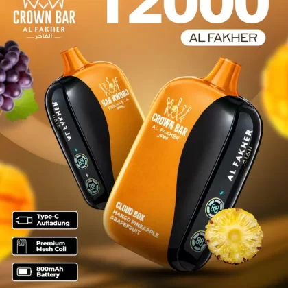 Al Fakher Vape 12000 - Mango Pineapple Grapefruit