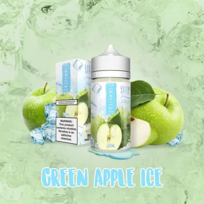 100ml - Skwezed Ice NTDN - Green Apple ICE