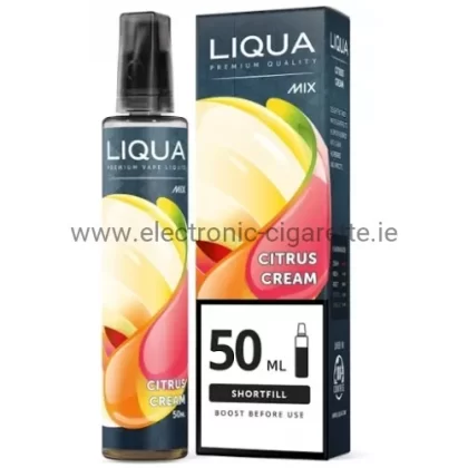 Citrus Cream – LiQua 50ml Short Fill Mix and Go