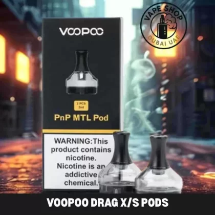 VOOPOO Drag X/S Pods 4.5ml PnP & PnP MTL Replacement Pods in Dubai