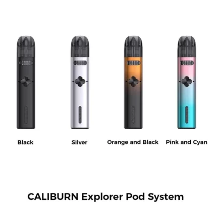 Uwell Caliburn Explorer 36W Pod Vape Kit - Silver