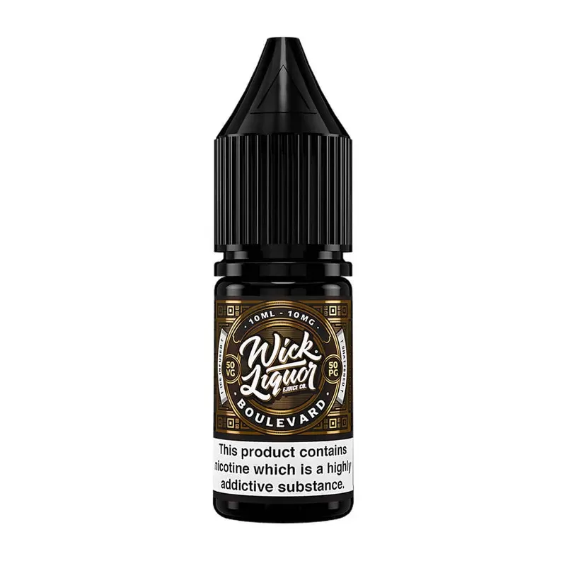 Wick Liquor Boulevard Nic Salt Vape Juice 10ml