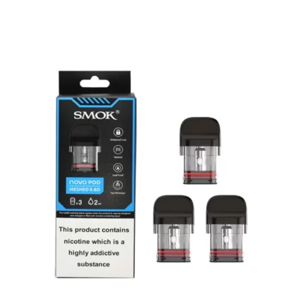 Smok Novo Meshed Replacement Pods 2ml - Vape Co