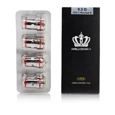 Uwell | Crown Tank 5 .3 Coil 4pk - Vape Store