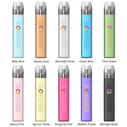 GeekVape Sonder Q2 Pod Kit - Rocket Silver - Skullvaping