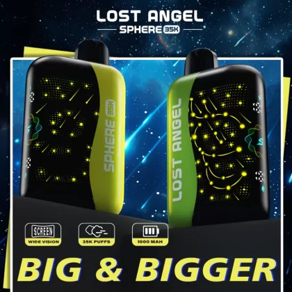 Lost Angel SPHERE 35K Disposable Device – 35000 Puffs - Sour Apple Ice