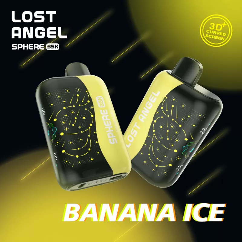 Lost Angel SPHERE 35K Disposable Device – 35000 Puffs - Sour Apple Ice - Image 3