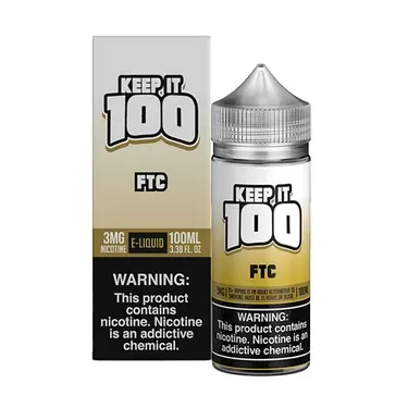 FTC (Krunch) by Keep It 100 Tobacco-Free Nicotine Series E-Liquid