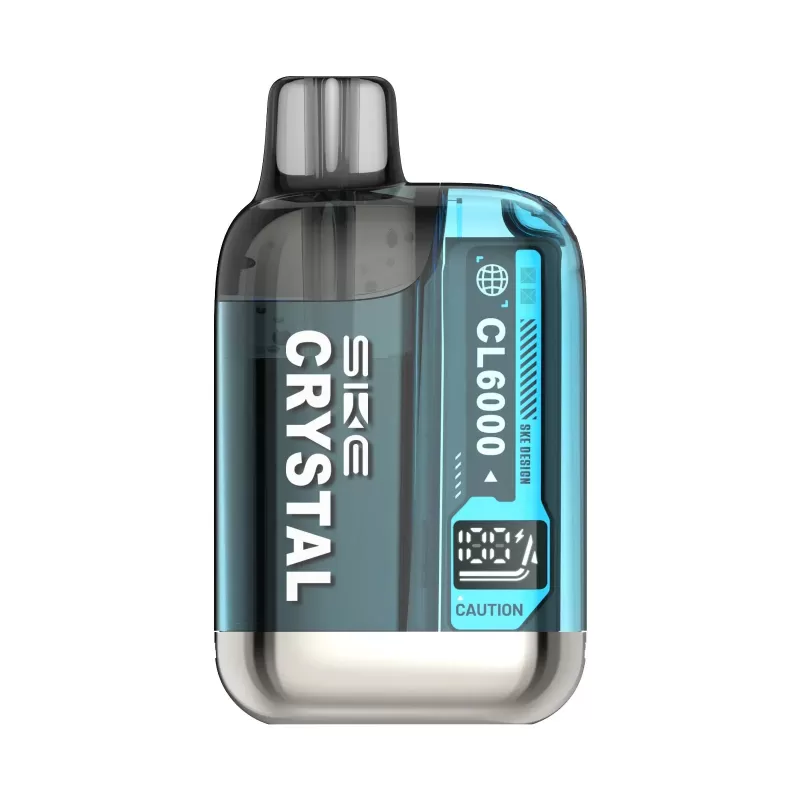 SKE Crystal CL6000 Prefilled Pod Vape Kit - Blue Razz Lemonade - Ilovevapour - Image 2