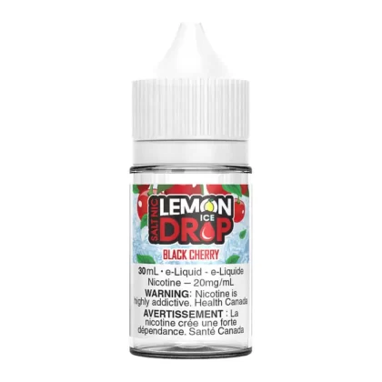 Lemon Drop Ice Salt Nic E-Liquid - Black Cherry 30ml - 12mg/ml
