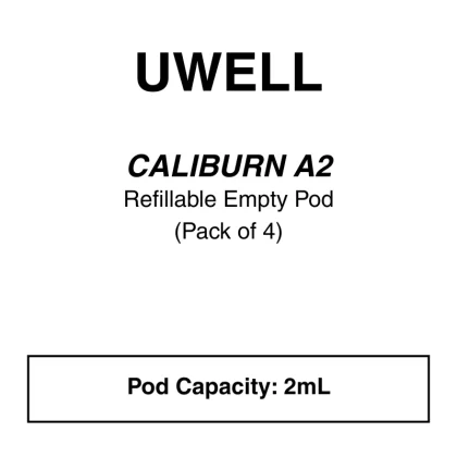 Caliburn A2S/A2/AK2 replacement clear pod (Side Filling) - 1.2 ohm