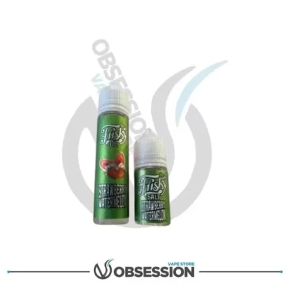 FRISKY STRAWBERRY WATERMELON ICE E-LIQUID 60ML