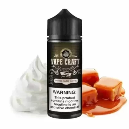 Whipped Salted Caramel E-Liquid by Vape Craft - Size#120ml~Nicotine#0MG>3MG>6MG>12MG