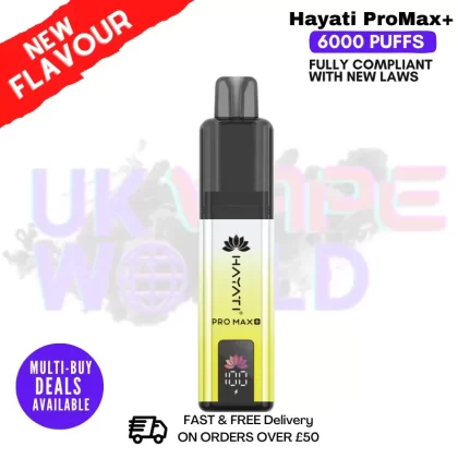 Cola Lime Hayati Pro Max Plus 6000Puff Kit