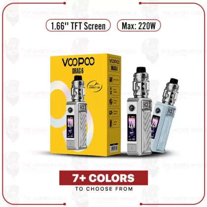 VooPoo Drag 6 Vape Mod Kit - Thevapersworld