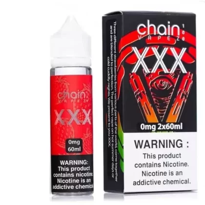 XXX Dual Pack E-Liquid by Chain Vapez - Size#120ml~Nicotine#0MG>3MG>6MG