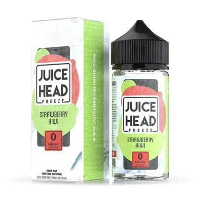 JUICE HEAD STRAWBERRY KIWI FREEZE 100ML SHORTFILL E-LIQUID
