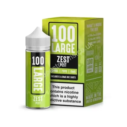 Zest Pest by 100 Large Juice Short Fill - Vapestreams Co