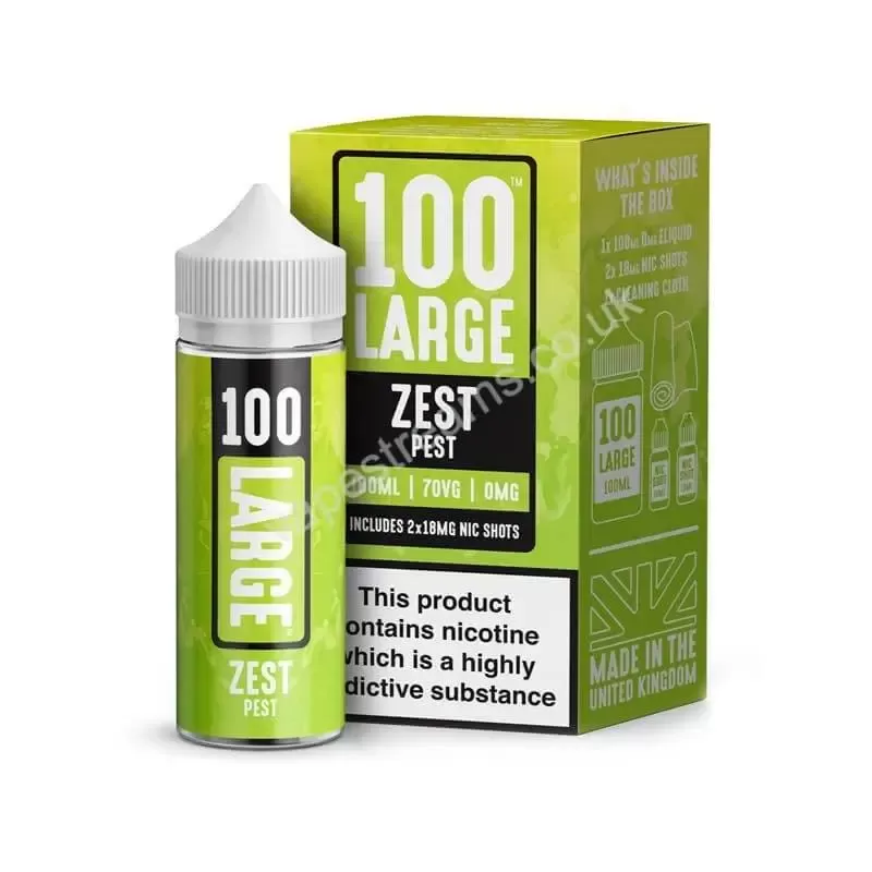 Zest Pest by 100 Large Juice Short Fill - Vapestreams Co