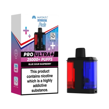 Blue Sour Raspberry Hayati Pro Ultra Plus Refill Pack - Ecigwizard