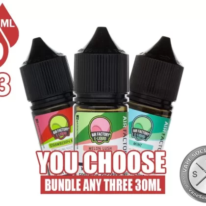 Air Factory Salts Bundle 3x30ml (90ml)