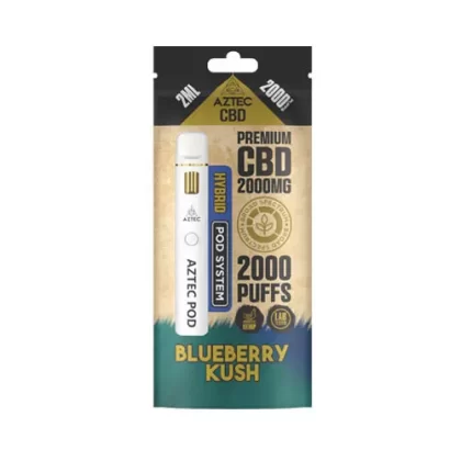 Aztec CBD 2000mg Starter Prefilled Pod Kit - Blue Dream