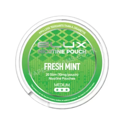 Elux Fresh Mint Nicotine Pouch - Vapestreams Co