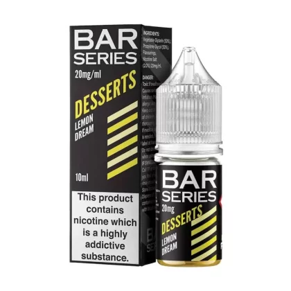 Lemon Dream Nic Salt E-liquid By Bar Series Desserts - Eliquidsupply