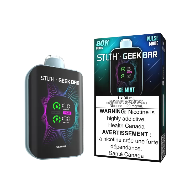 STLTH x GEEK BAR - Ice Mint - 20 mg/mL (wholeseller) - Excise ON, 20 mg/mL (wholeseller) - Excise AB