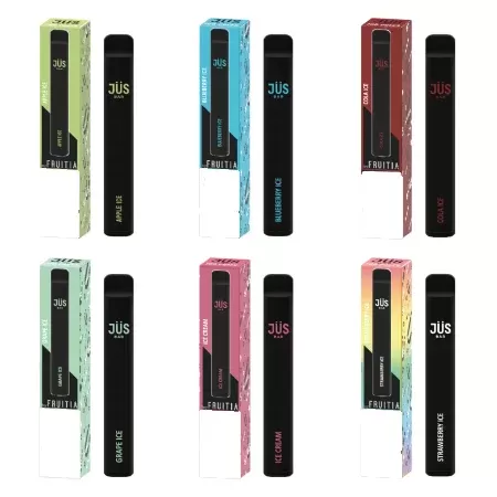 Fruitia JUS Disposable Bar – Apple Ice