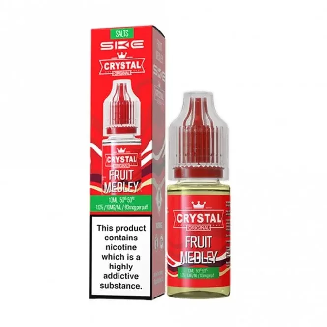 SKE Crystal Fruit Medley Nic Salt E Liquid – Original Series (10ml)