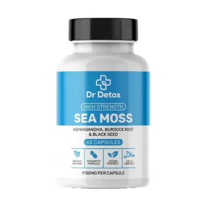 Sea Moss Capsules By Dr Detox 60 Pack - Ejuicewarehouse