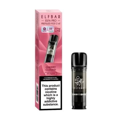 Elf Bar ELFA Pro Cherry Cloud Pods (2 Pack) - Strength#20mg